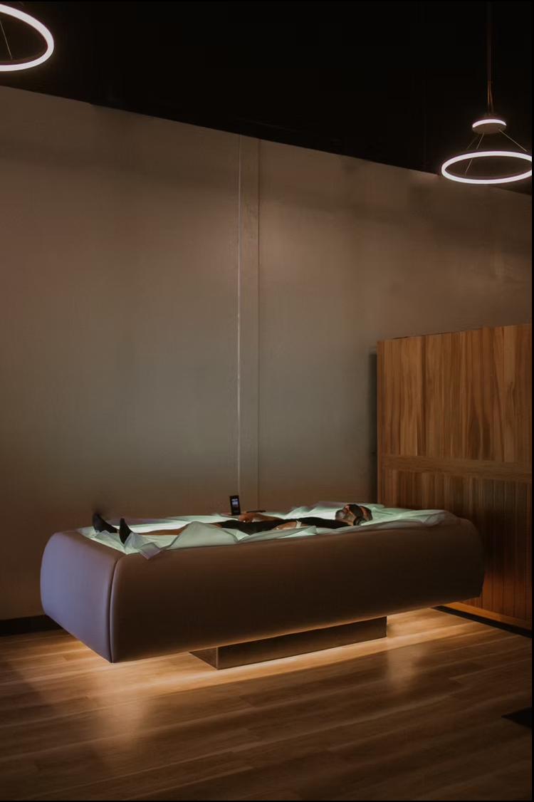 Zero body dry float bed